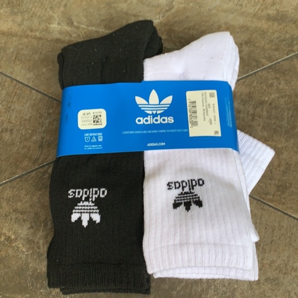 ADIDAS 6 pairs socks set CREW